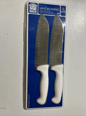 Knives BAKERS CHEFS Santoku Pack High Carbon Steel Restaurant