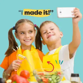 Cookingknifeset BAKETIVITY Kid Safe Knives Cooking Cutting #3