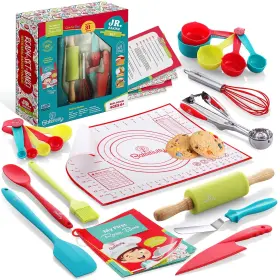 704537713579 BAKETIVITY Cooking Baking Set Kid Safe Knife