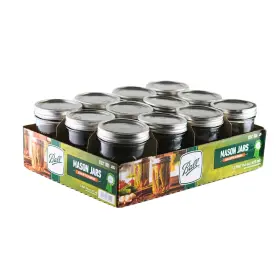 B0DWJWYJ5T BALL Mouth Jars Lids Bands Pack Glass Mason Ja