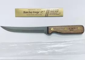 BCC-5 BARCLAY FORGE Utility Knife Wood Handle Nos #2