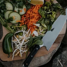 819665014907 BAREBONES Chef Knife Blade Fruit Vegetable Ve #3