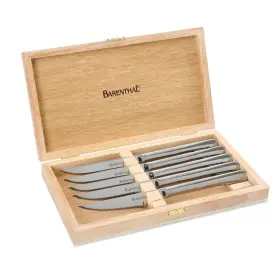 816816020190 BARENTHAL Steel Steak Knife Set Serrated Knives