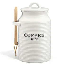 B0CTNW674M BARNYARD DESIGNS Ceramic Coffee Canister Scoop