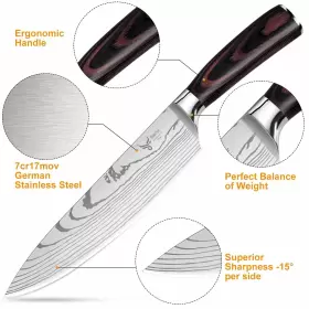 698540845214 BEKHIC Chef Knife Cknife Kitchen #2