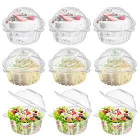 B08NJWG75C BEKITH Individual Cupcake Holder Dome Single