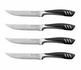 855752006417 BELLEMAIN Steak Knives Set Kitchen Knife Steel