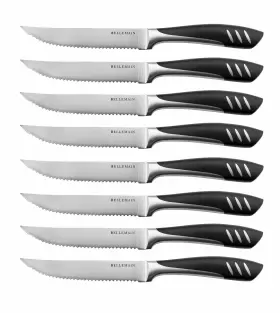 KS-89 BELLEMAIN Steak Knives Set Kitchen Knife Steel Blades