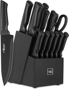 711181697094 BEST CUTE SHOP Knife Set Kitchen Block Knives