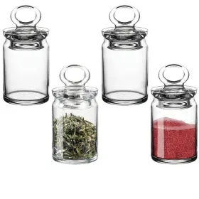 B0C2DBN1ZV BIANDECO Spice Jar Airtight Glass Lid Nuts Jam