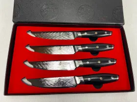 970270330739 BLACK HAWK Steak Knife Set