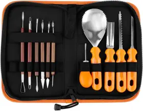 724500025744 BLOVEC Halloween Pumpkin Carving Steel Kit