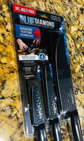 885837022926 BLUE DIAMOND Knife Set #2