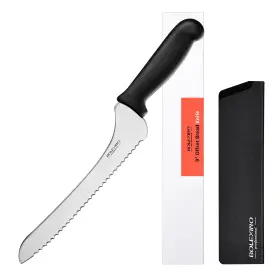 7030325 BOLEXINO Offset Serrated Bread Knife Wavy Edge High
