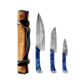 769256956904 BRELISER Knives Set Kitchen Damascus Chef Knife