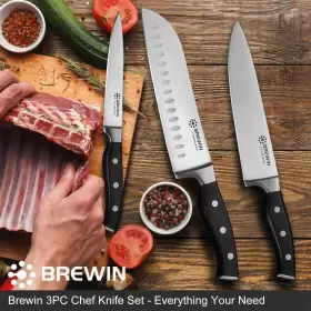 600821834787 BREWIN Kitchen Knives Chef Knife Set Sharp #2