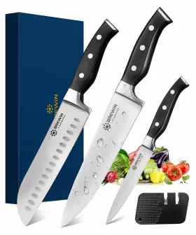 600821834787 BREWIN Kitchen Knives Chef Knife Set Sharp