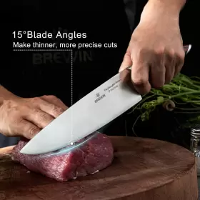 RCSD-004 BREWIN Chefilosophi Chef Knife Set Elegant Pakkawood #3