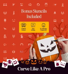 061014450170 BRIGHT HOBBY Halloween Pumpkin Carving Set Saw #3