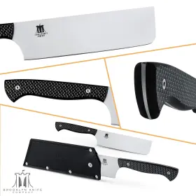 850007013066 BROOKLYN KNIFE COMPANY Cleaver Nakiri Butcher #2