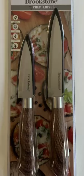 13BS2001SW BROOKSTONE Santoku Knife Set Sheaths #2