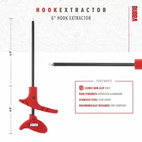 1109761 BUBBA Hook Extractor Slip Grip Handle Marine #3