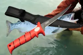 0920 BUBBA BLADE Tapered Flex Fillet Fishing Knife Slip Grip