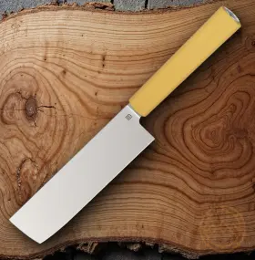 01NKYL BUTTERFORK Nakiri Kitchen Knife Steel Blade Light Abs