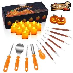 791514626328 BUTYHOME Halloween Pumpkin Carving Tools Kit