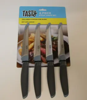 TY11848-AS BUZZFEED TASTY Steak Knife Set Knives Serrated