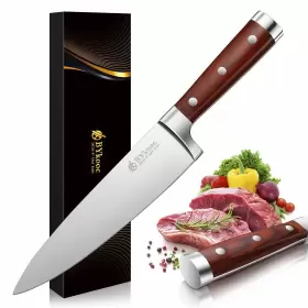 744709174234 BYKOOC Chef Knife Pro Kitchen High Carbon Steel