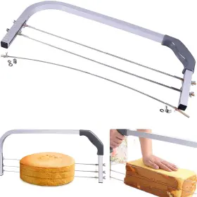 B0B3Y6FL9L CALOPET Cake Slicer Leveler Layers Steel