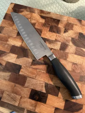 0007C CALPHALON Contemporary Santoku Knife Forged Blade