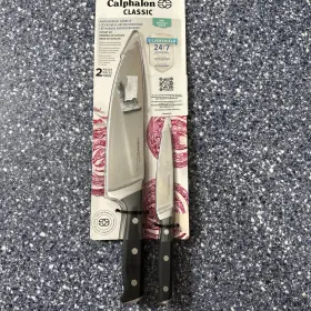 016853106776 CALPHALON Classic Steel Knife Set Paring Chef