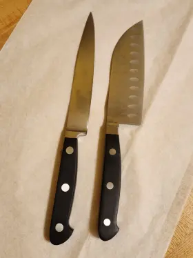 0864812 CALPHALON Santoku Knife Forged Stain Utility #2