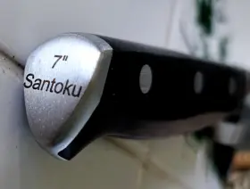 0864916 CALPHALON Santoku Knife Forged Stain Steel #2