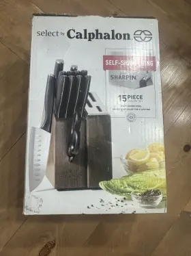 215590 CALPHALON Select Sharpening Cutlery Set