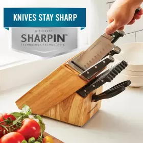 2155969 CALPHALON Kitchen Knife Set Sharpening Block Classic #3