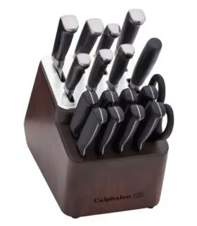 2170053 CALPHALON Premier Sharpin Knife Set Sharpening Block