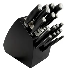 25094 CALPHALON Contemporary Sharpin Cutlery Set Dent