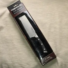 KN0025F CALPHALON Nakiri Knife Vegetable Cleaver Steel Forged