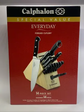 KNS14TA CALPHALON Forged Cutlery Knife Set