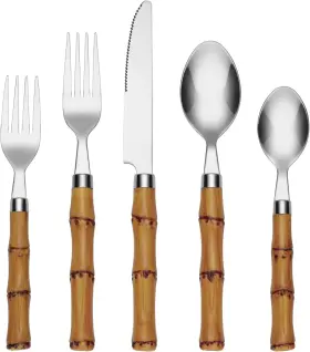 37820DS CAMBRIDGE Flatware Set Natural