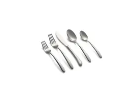 719978838071 CAMBRIDGE Silversmiths Jude Mirror Flatware Set