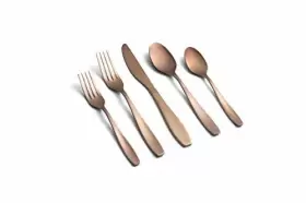 719978842641 CAMBRIDGE Silversmiths January Copper Flatware