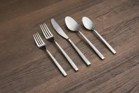 719978850509 CAMBRIDGE Mirror Zaylen Flatware Set Service
