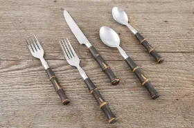 719978969904 CAMBRIDGE Silversmiths Estelle Flatware Set #2