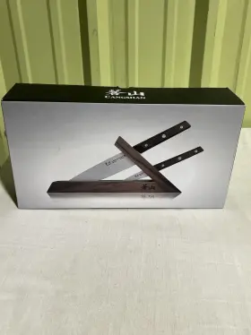 1021325 CANGSHAN Cutlery Tg Tai Knife Block Set Swedish Steel