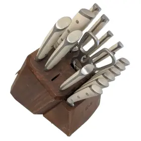 1022599 CANGSHAN Steel Forged Knife Block Set