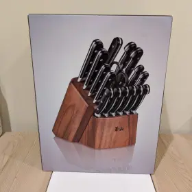 1023053 CANGSHAN Steel Forged Knife Block Set